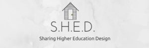 Sharing Higher Education Design (SHED) logo
