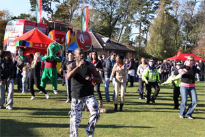 Olympic Torch event at Park Campus