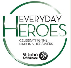 St John Ambulance Everyday Heroes logo