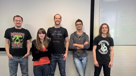 The University of Northampton Games Jam team