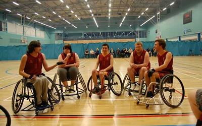Wheelchair Basketball Team