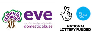 Eve, Big Lottery Fund and National Lottery Funded logo