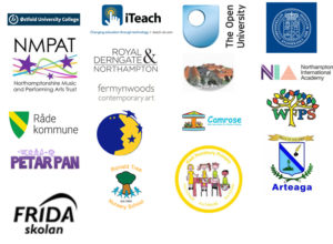 Logos for External Partners for Centre for education and research 