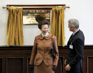 HRH Princess Royal opens Newton building