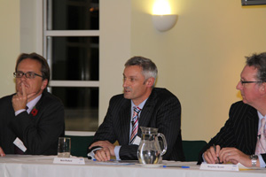 Nick Petford on business debate panel
