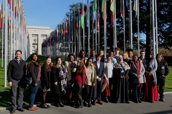 University students in Geneva