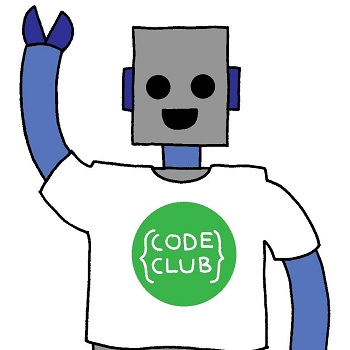 Coding club robot logo
