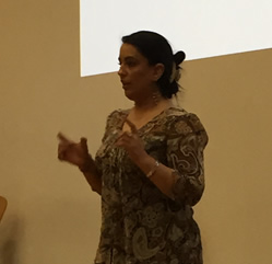 Naz Shah MP giving to talk to law students at the University