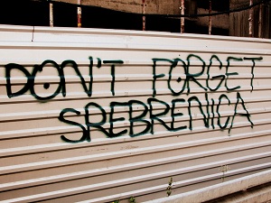Don't forget Srebrenica wall art