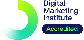 Logo for the digital marketing institute accreditation