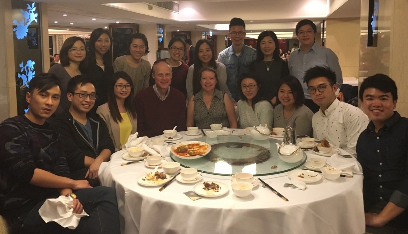 Steve Avil and podiatrists in Hong Kong