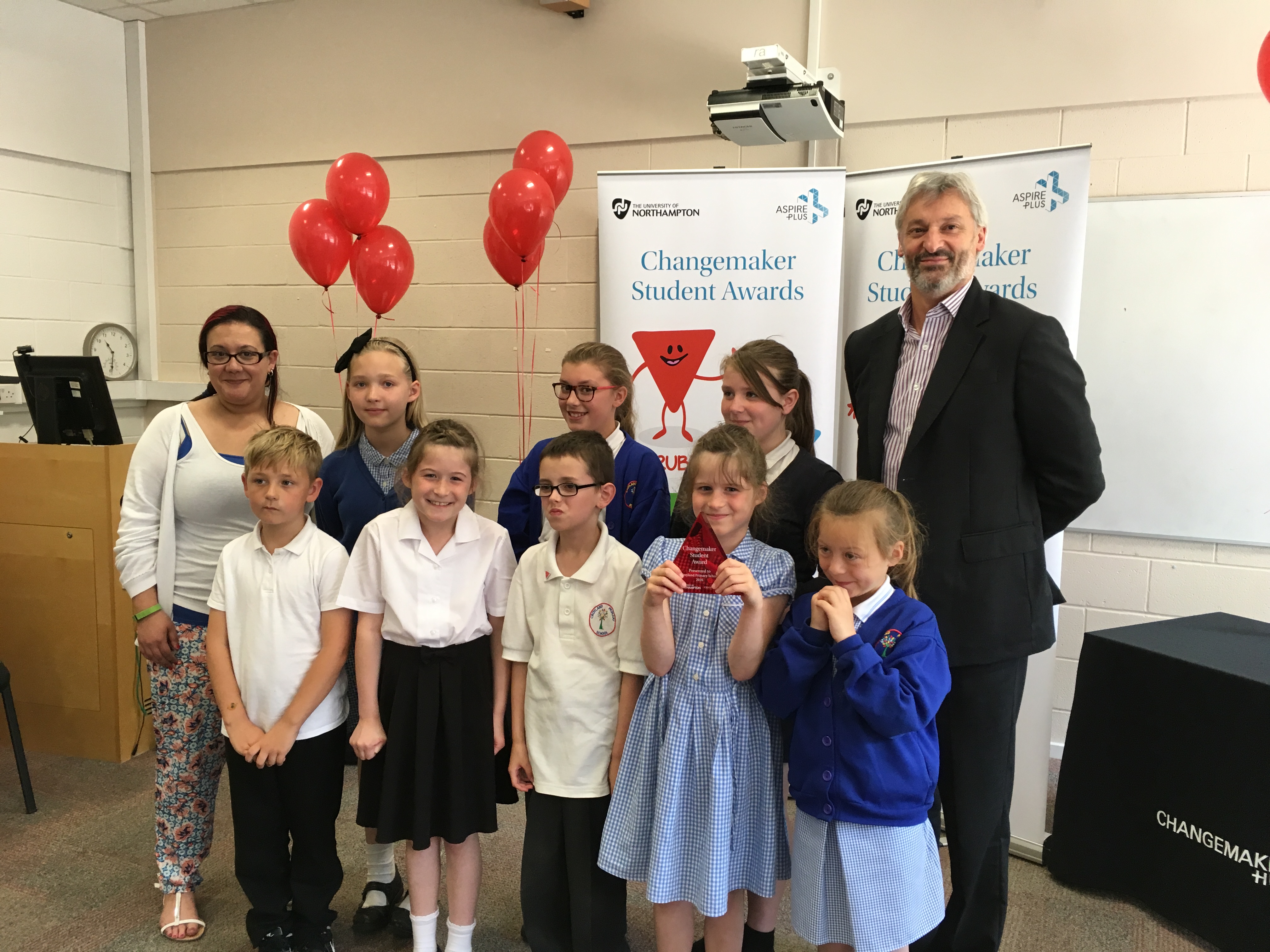 Croyland Primary School receive Changemaker Ruby Award
