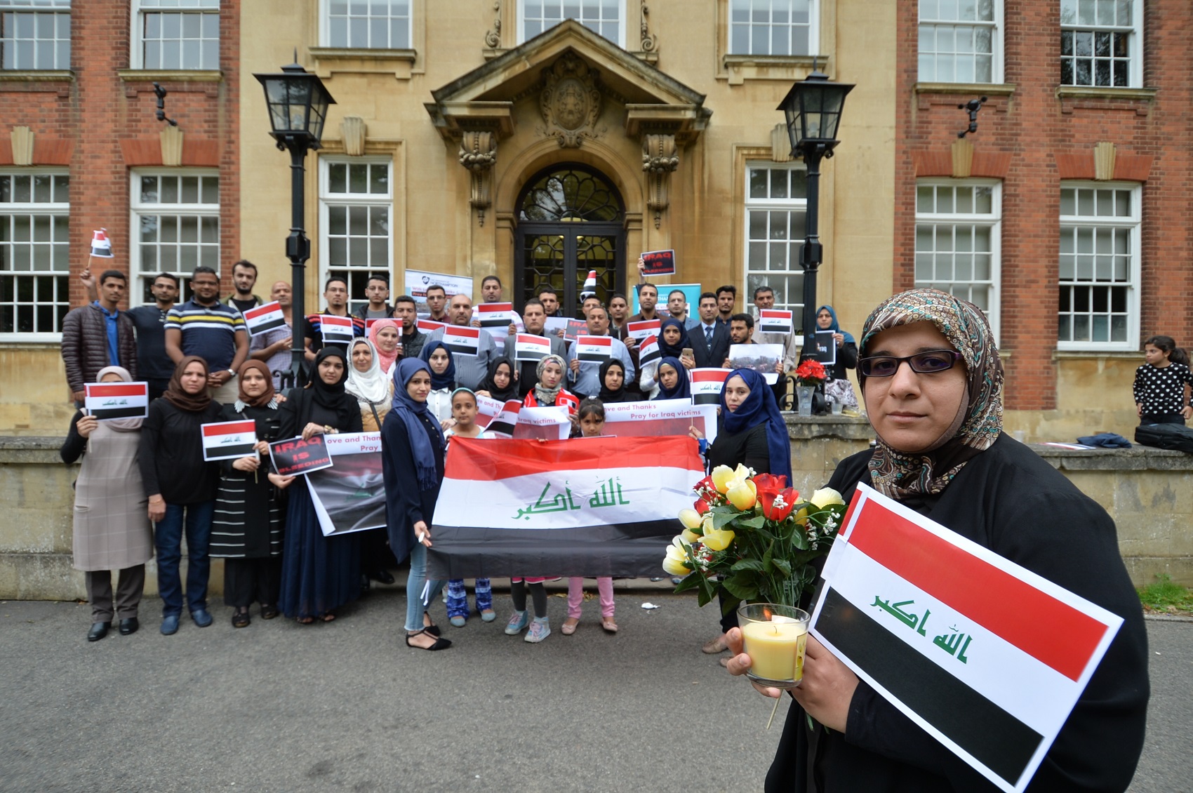 Baghdad vigil