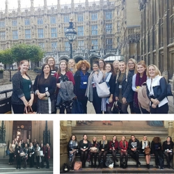 Students pictured at Westminster