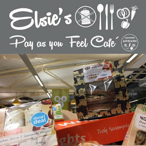 Food donation for Elsie's Cafe