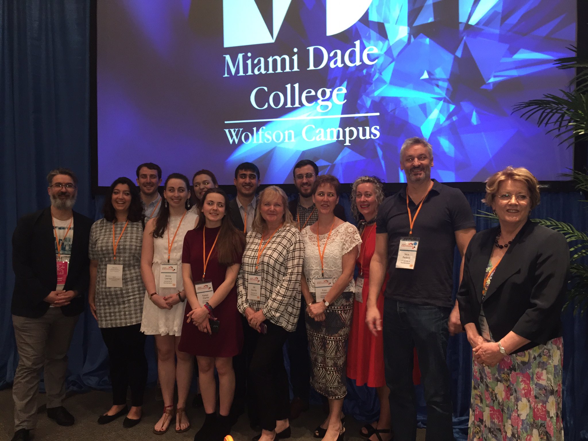 Miami image of students in conference