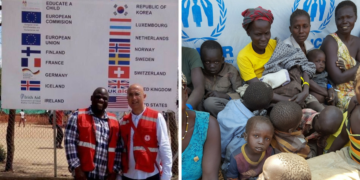 moses mulimira sukhwinder singh red cross uganda refugees