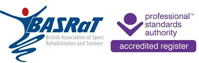 Logo for BASRAT (British Association of Sport Rehabilitator and Trainers)