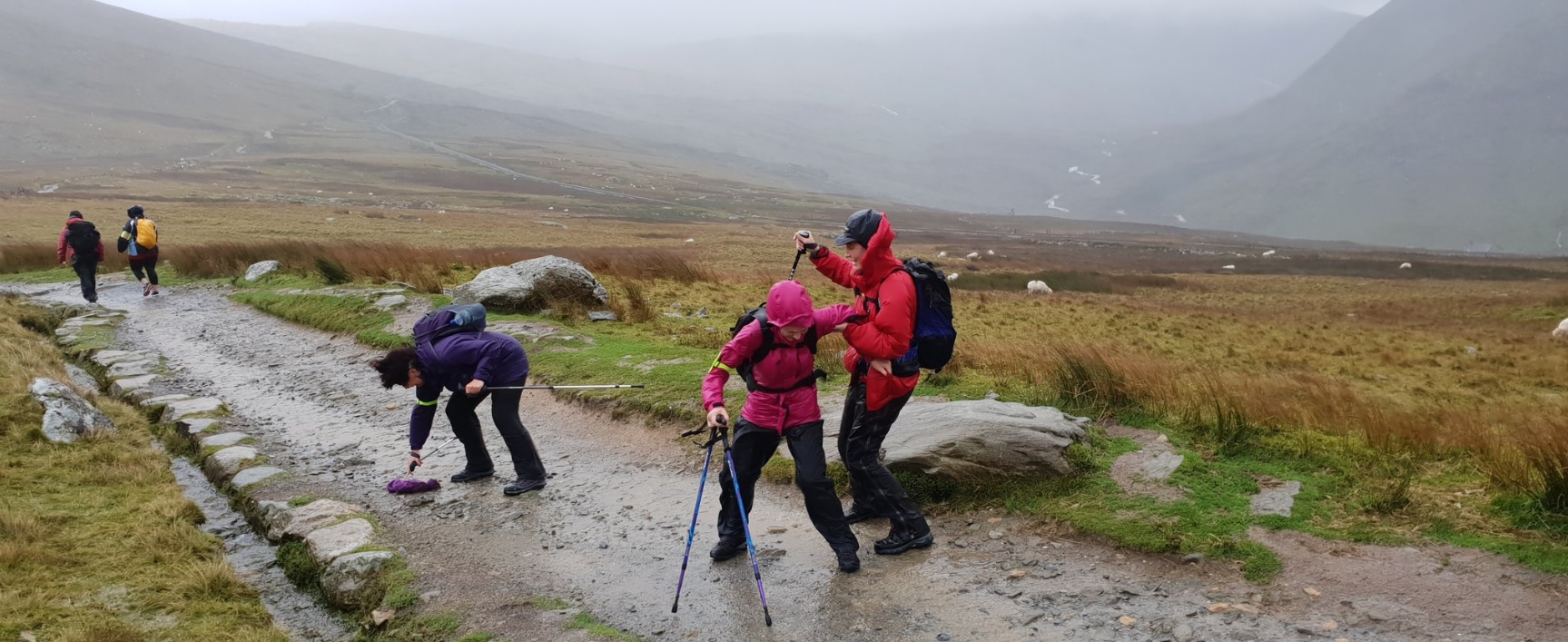 image photo uon trekkers nursing snowdon cavell