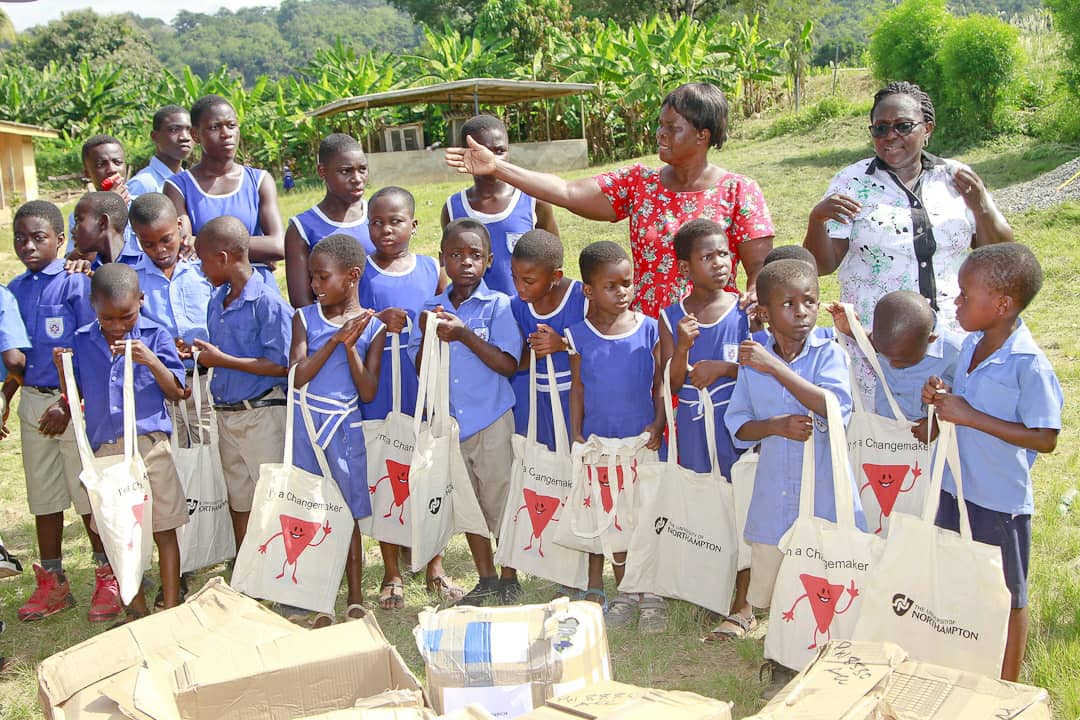 Image - Book donation to Ghana School 2
