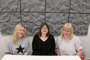 Claire Poole, Alison Ward and Sarah Wickes Mental Health specialists