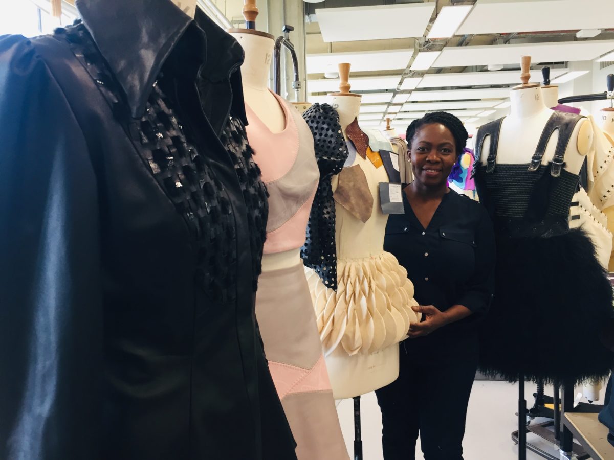 Graduate Grace sees her collection storm the catwalk at huge African ...