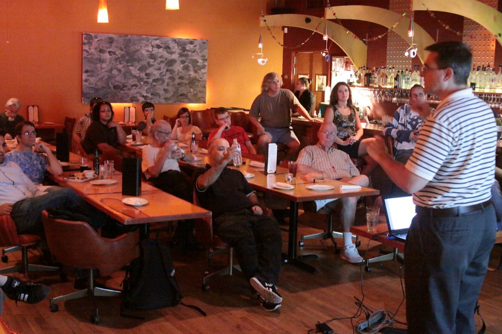 Photo of Cafe Scientifique in Orlando in 2010