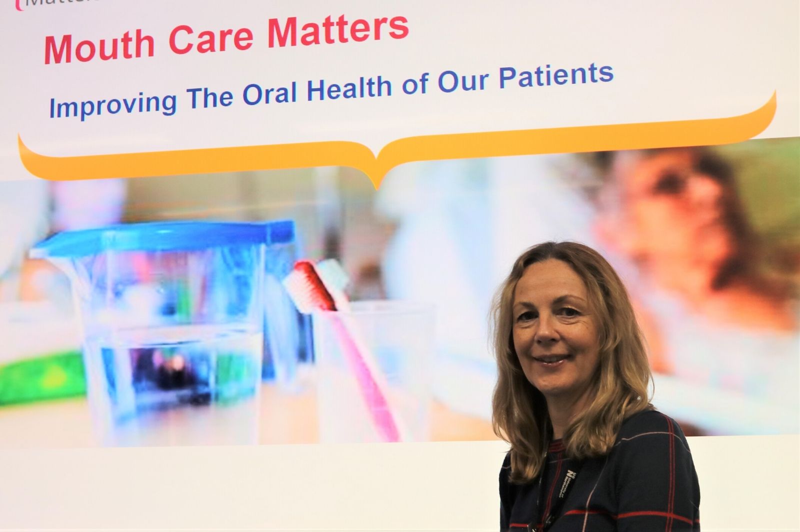Dental Nursing Lecturer Nicky Peasnell Mouth Care Matters oral health
