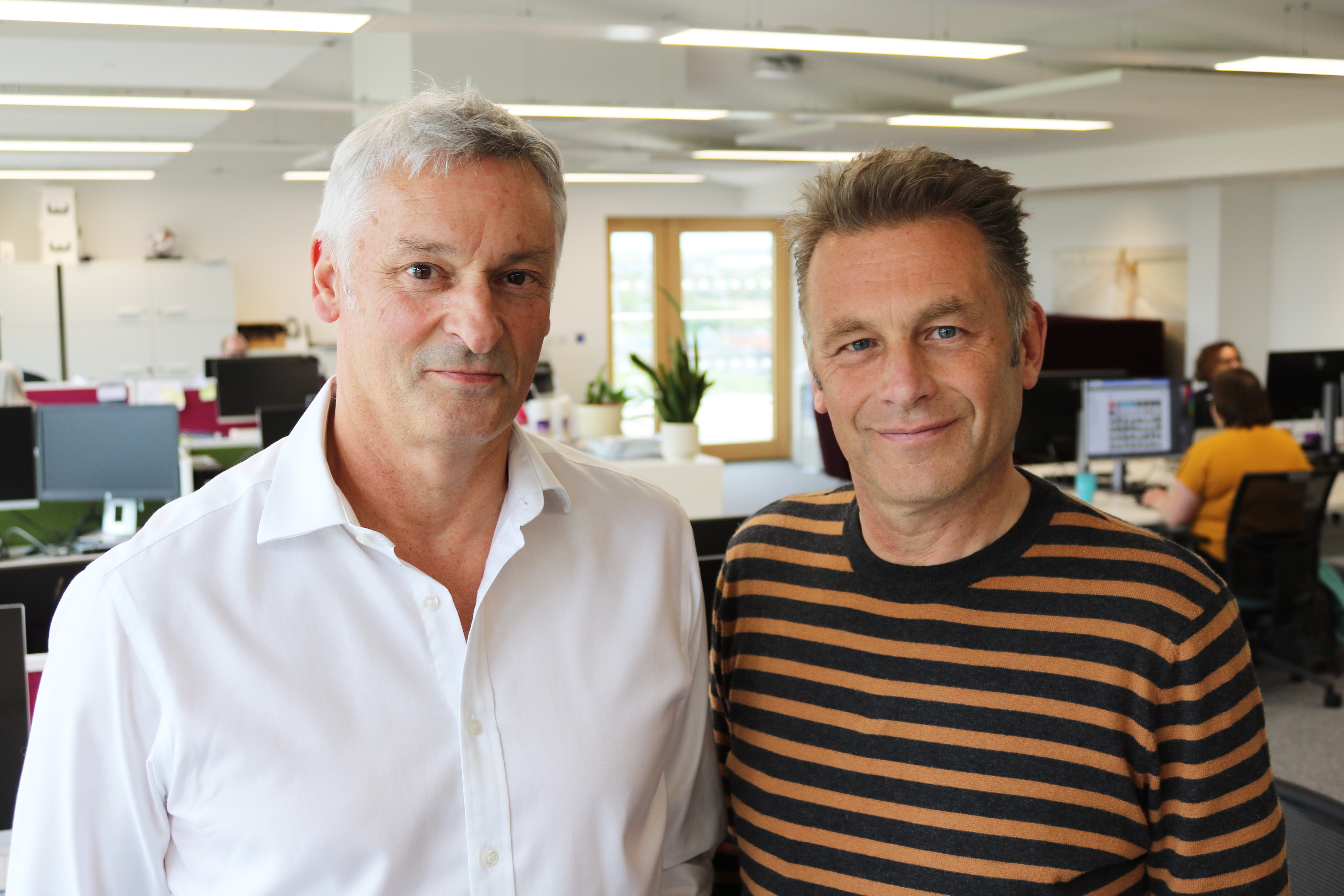 Nick Petford and Chris Packham 1