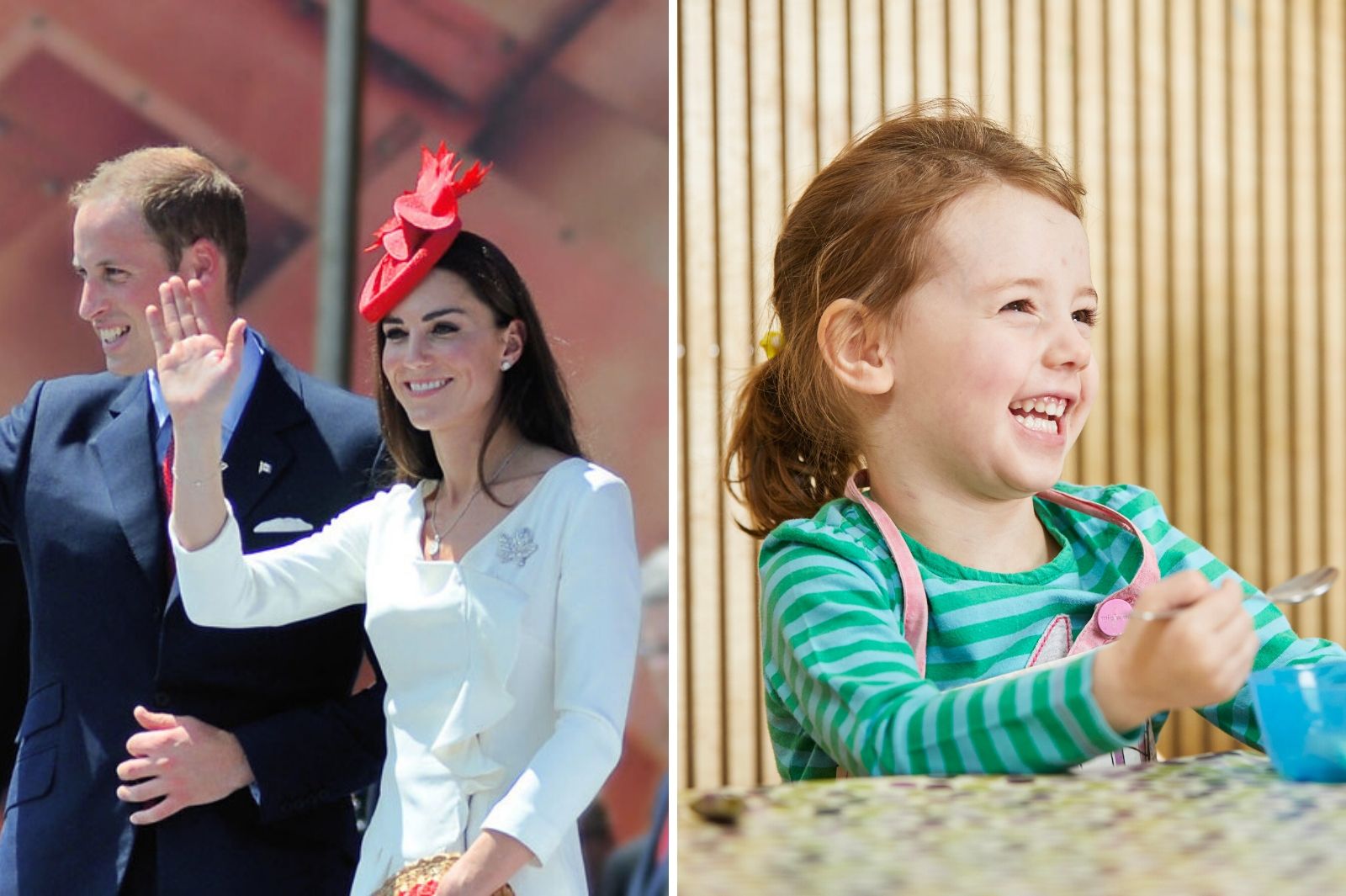 Image Duke and Duchess of Cambridge and a child