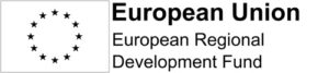 Logo for European Union, European Regional Development Fund