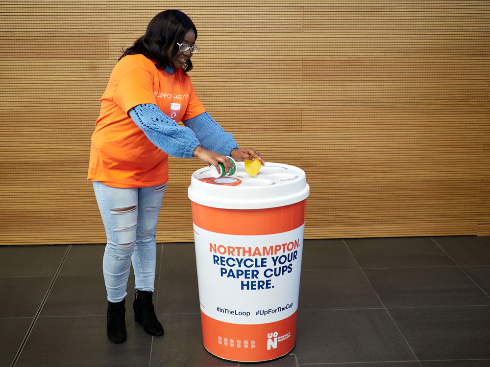 Bin Map University of Northampton