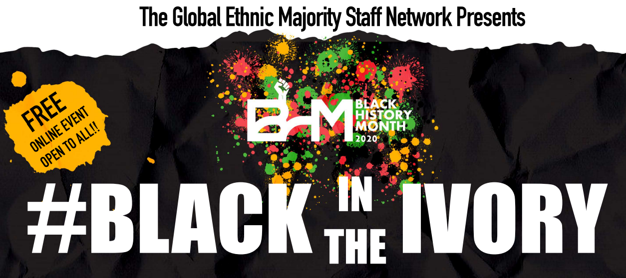 #blackintheivory Black History Month conference