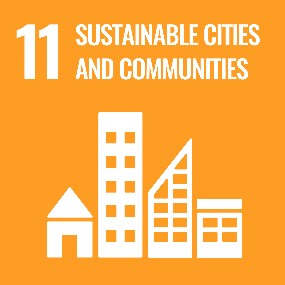 Illustrative tile for SDG11 Sustainable Cities and Communities