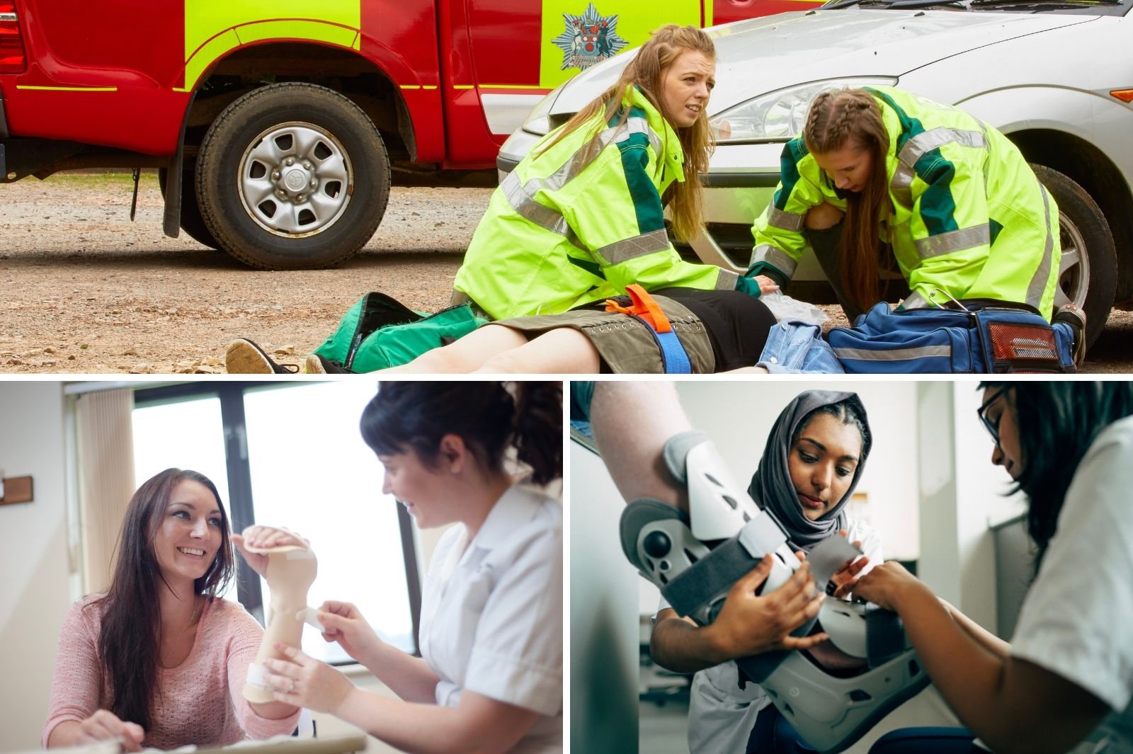 Students of Paramedic Science, Occupational Therapy and Podiatry