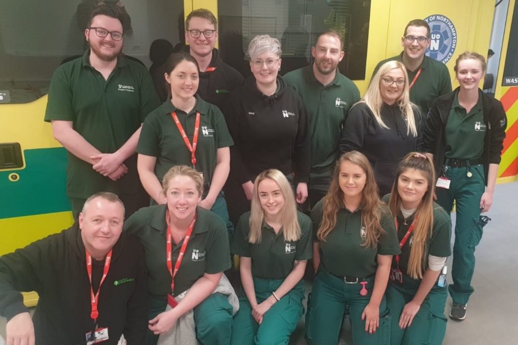 Uni of Northampton Paramedic student studies after MS diagnosis and