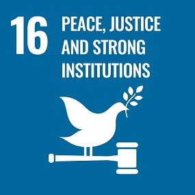 tile for sdg16 peace, justice and strong institutions