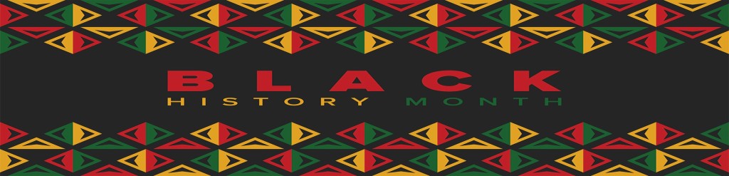 A decorative header image for the black history month blog