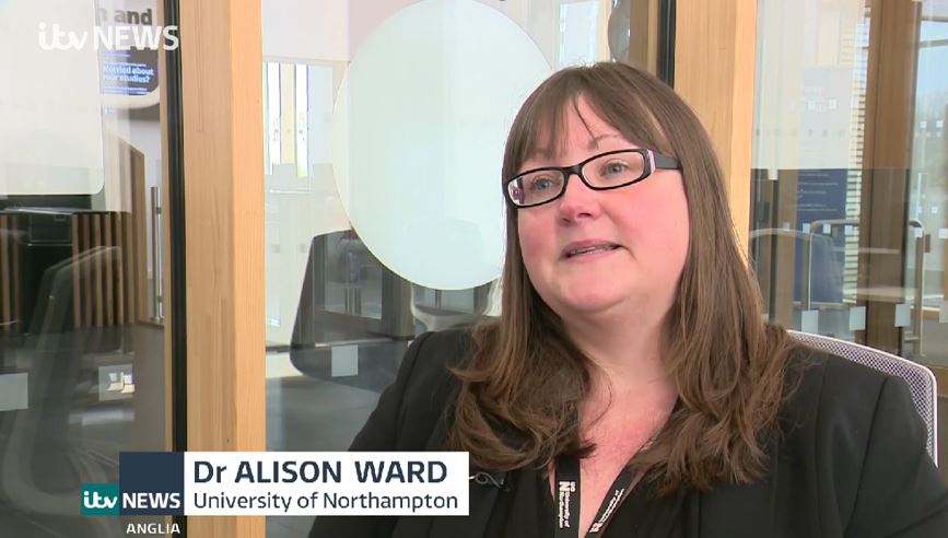 ITV Anglia News Dr Alison Ward