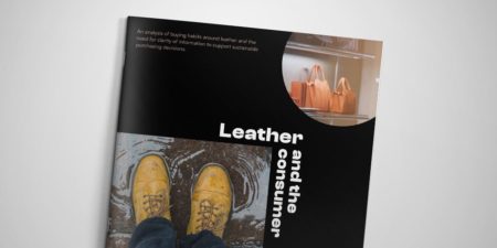The cover of the report: Leather and the Consumer