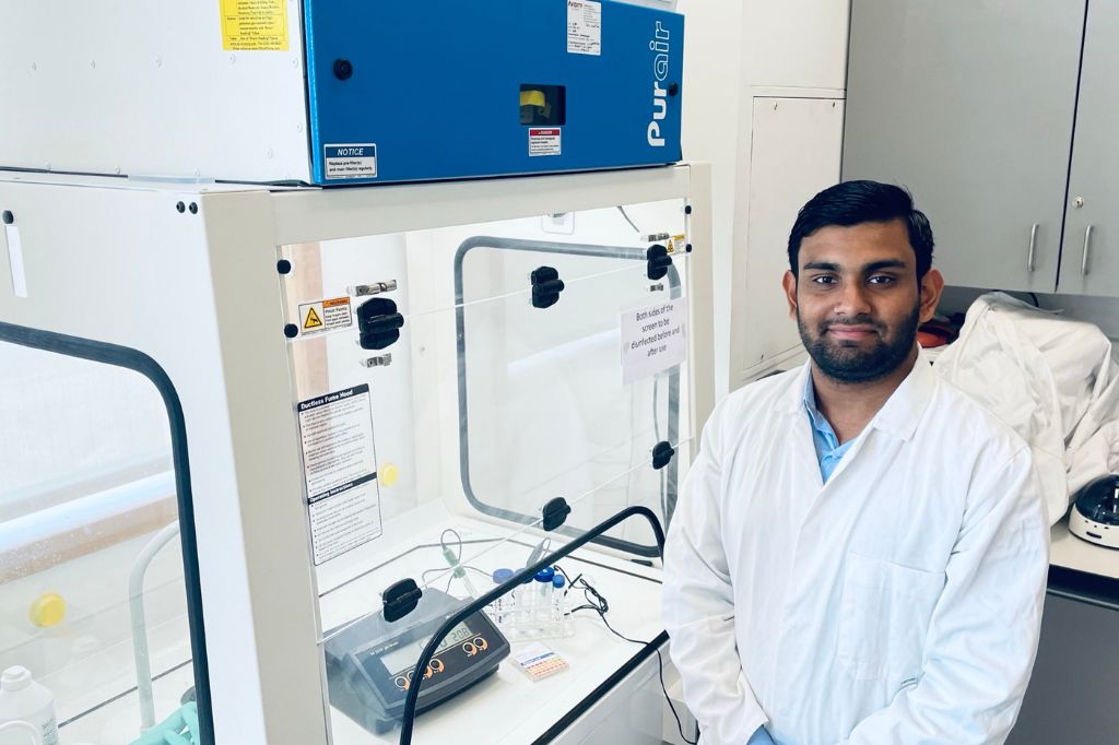 Biomedical Science graduate Kamil Choudhury