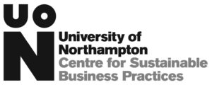 University of Northampton Centre for Sustainable Business Practices logo - which is the text plus 'UON'