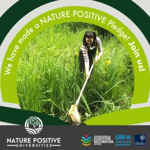 Nature Positive Universities pledge logo