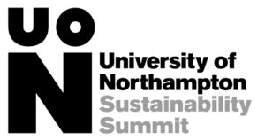 University of Northampton Sustainability Summit logo in text