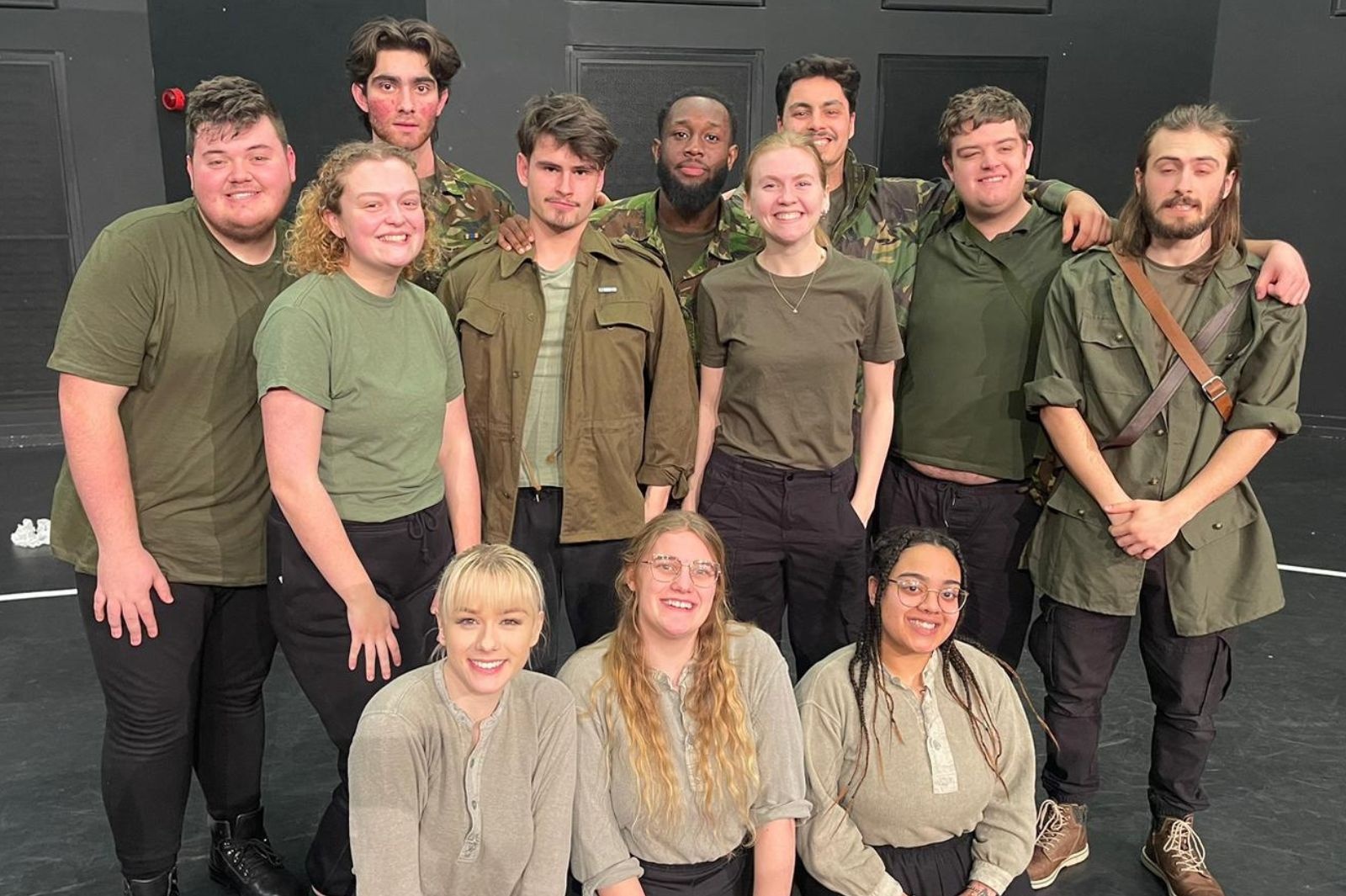 Acting students Shakespeare on the road Schools Liaison