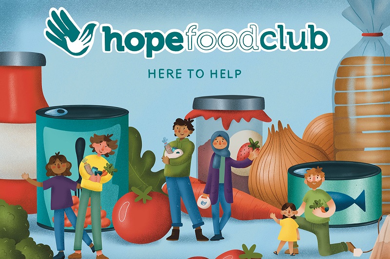 Mollie Lonsdale - illustration for Hope Food Club
