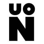University of Northampton logo consisting of 'U' and 'O' next to each other, with a larger 'N' underneath to spell: UON.