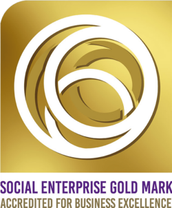 Social enterprise gold mark logo