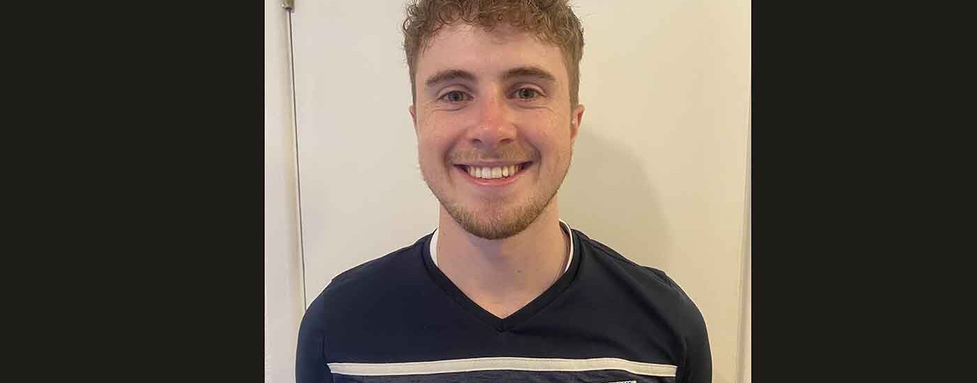 Photo of Cameron Lawrie, who graduated in 2022 from University of Northampton in Sport Rehabilitation and Conditioning BSc