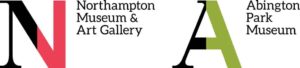 The picture shows the official brand logo for Northampton Museum and Art Gallery and Abington Park Museum
